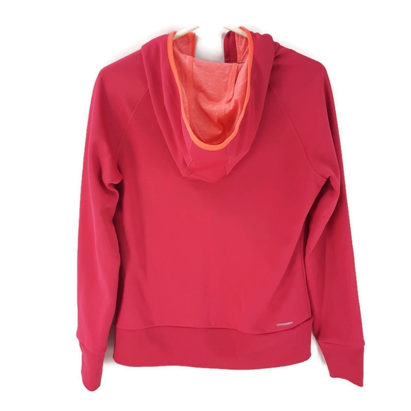 Adidas athletic hooded climalite jacket medium - Picture 2 of 8